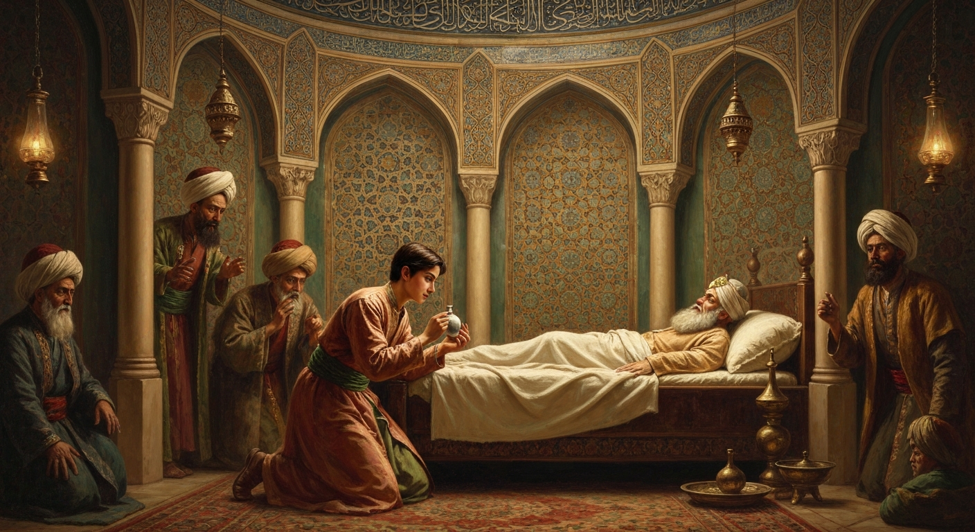 이븐 시나는 18세에 사만 왕조 군주를 살렸다