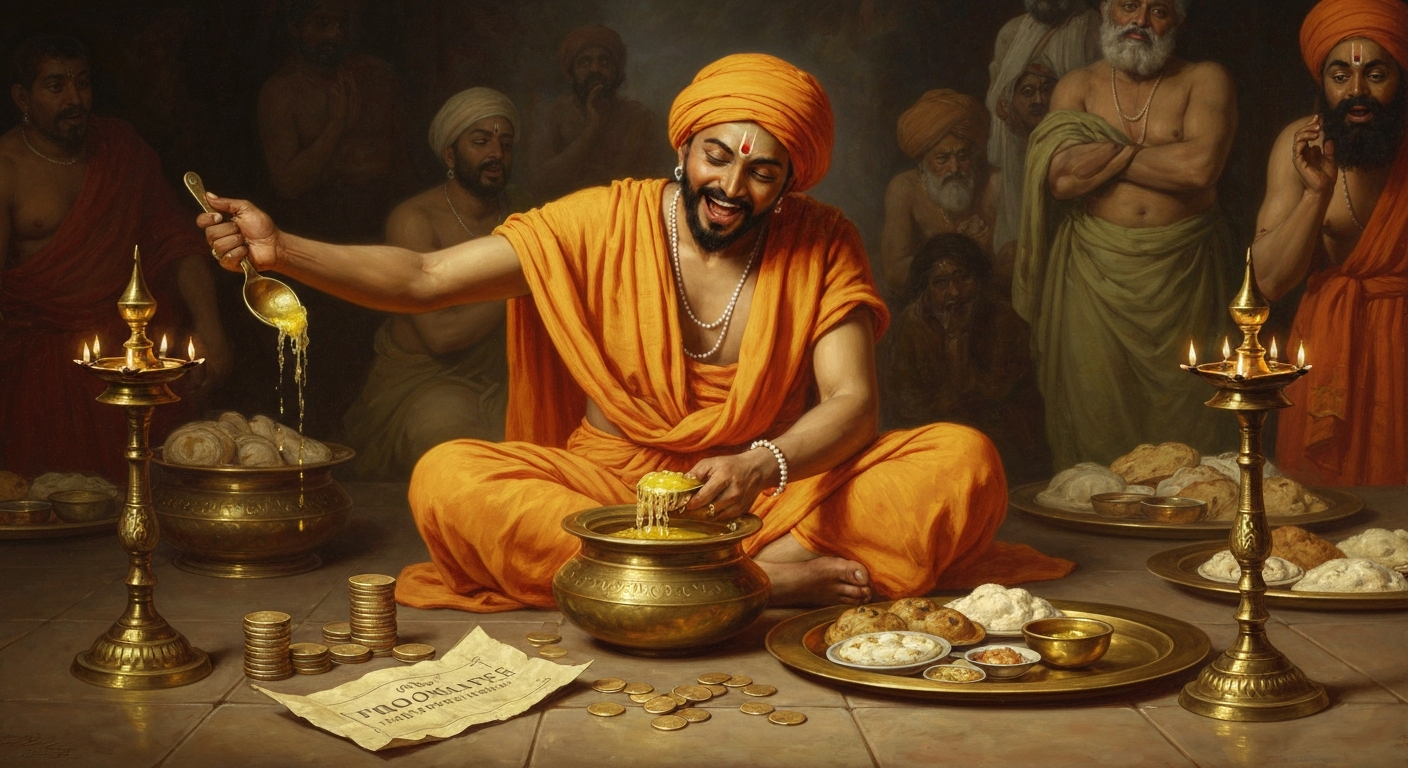 차르바카는 빚을 내서라도 기 버터를 먹으라 가르쳤다