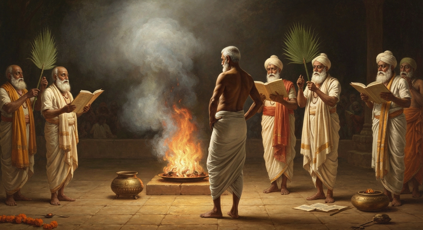 차르바카는 베다를 광대와 악마의 책이라고 불렀다