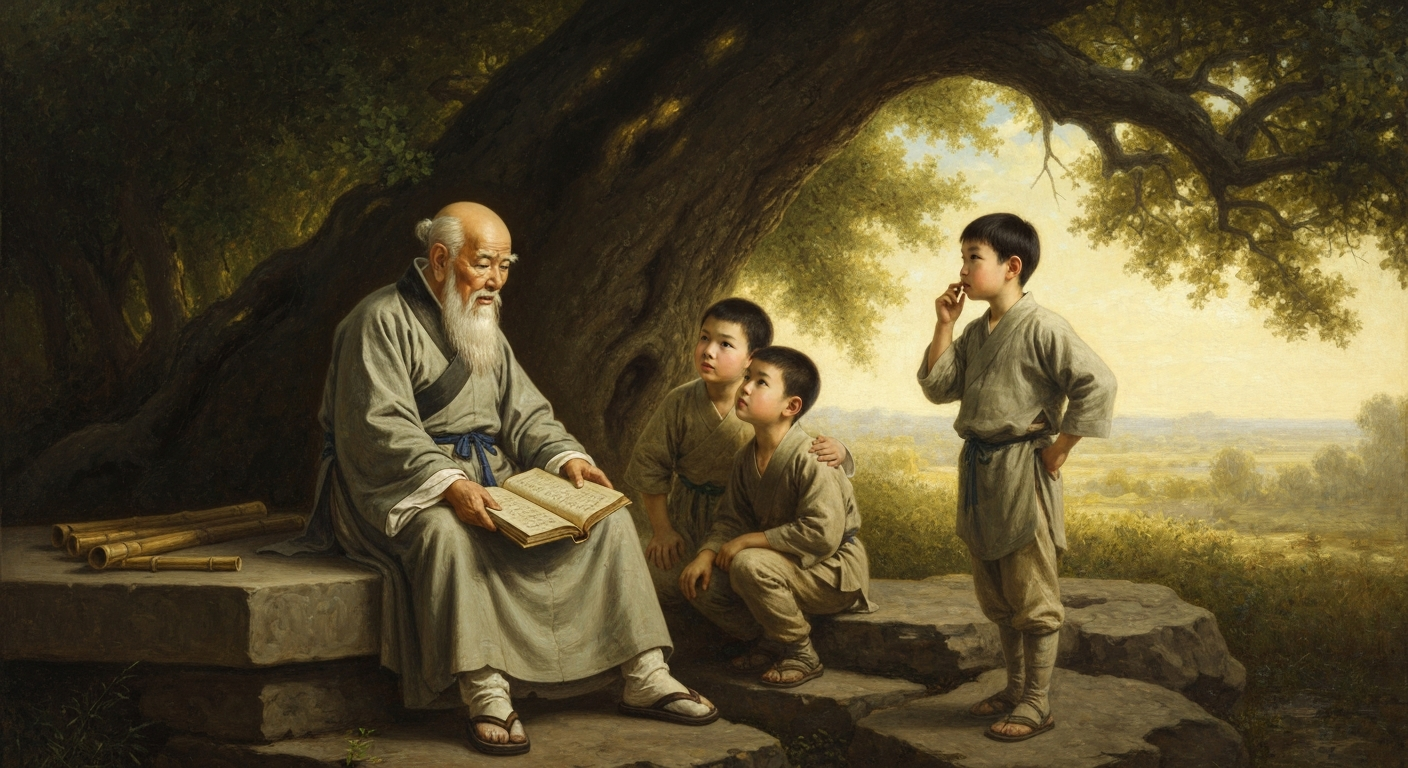 자사의 학파에서 80년 뒤 맹자가 나왔다