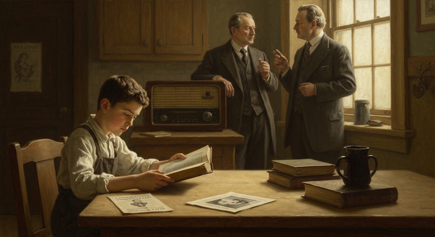 로티는 12살에 트로츠키를 읽던 좌파 가정의 아이였다