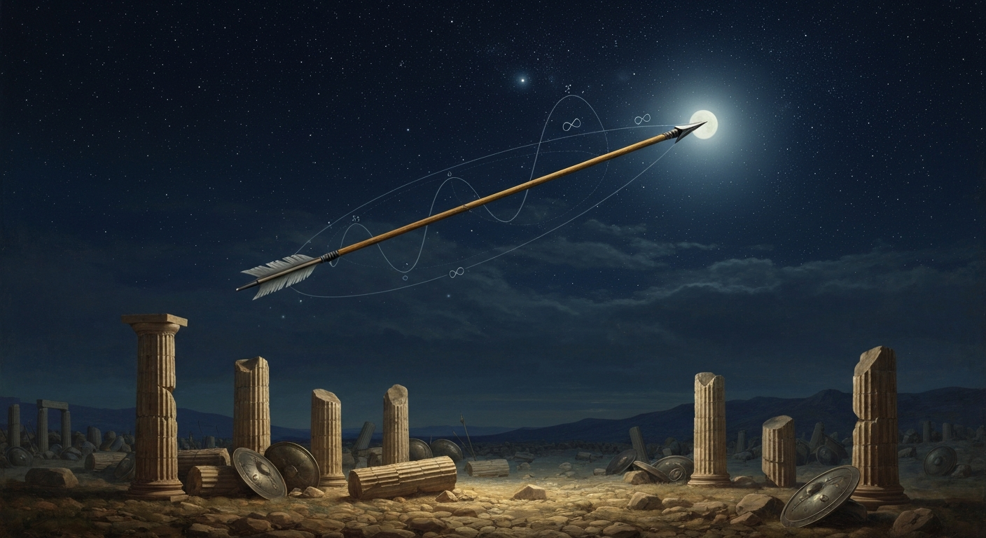 제논의 화살은 미적분이 등장할 때까지 멈춰 있었다