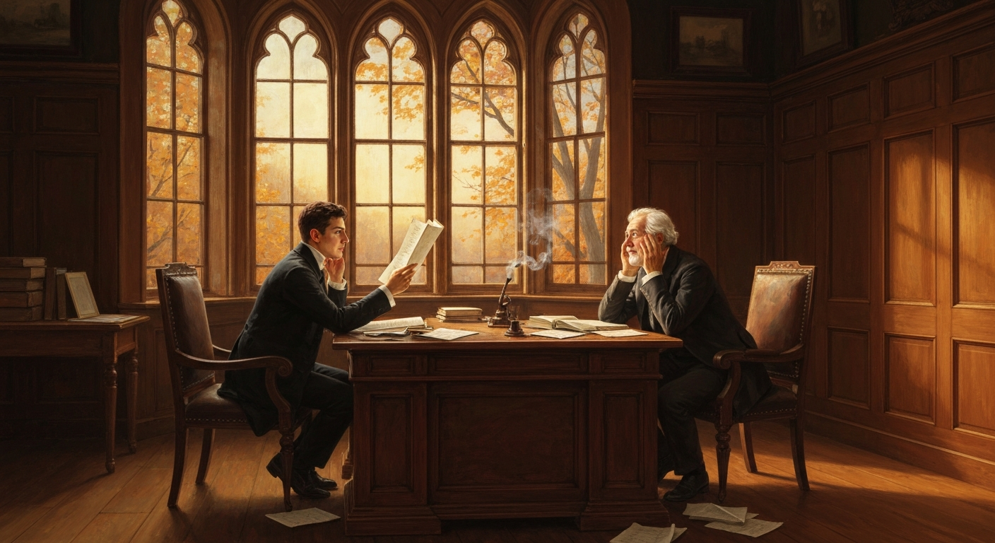 콰인은 자기 스승의 철학 운동을 한 논문으로 끝냈다