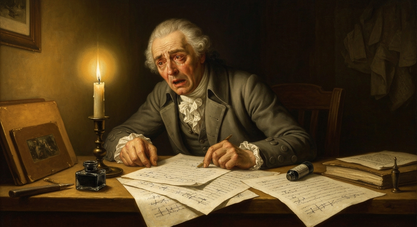 디드로의 출판업자는 원고를 몰래 검열했다