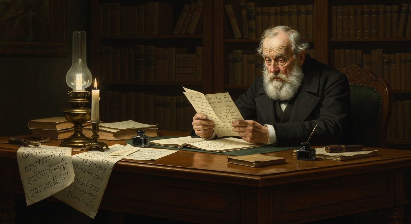 프레게는 인쇄소에서 자기 책의 패배를 부록으로 적었다