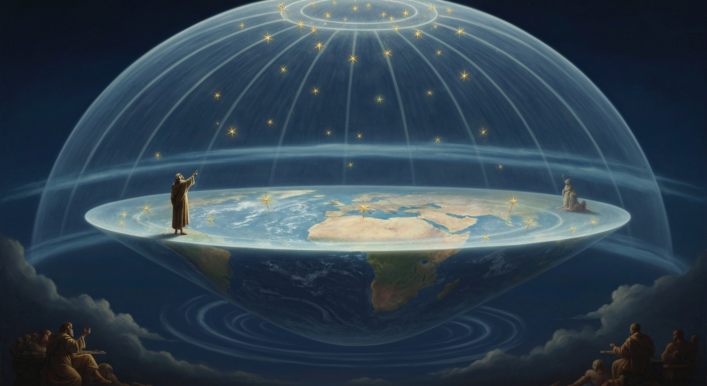 아낙시메네스는 별이 하늘에 박힌 못이라 했다