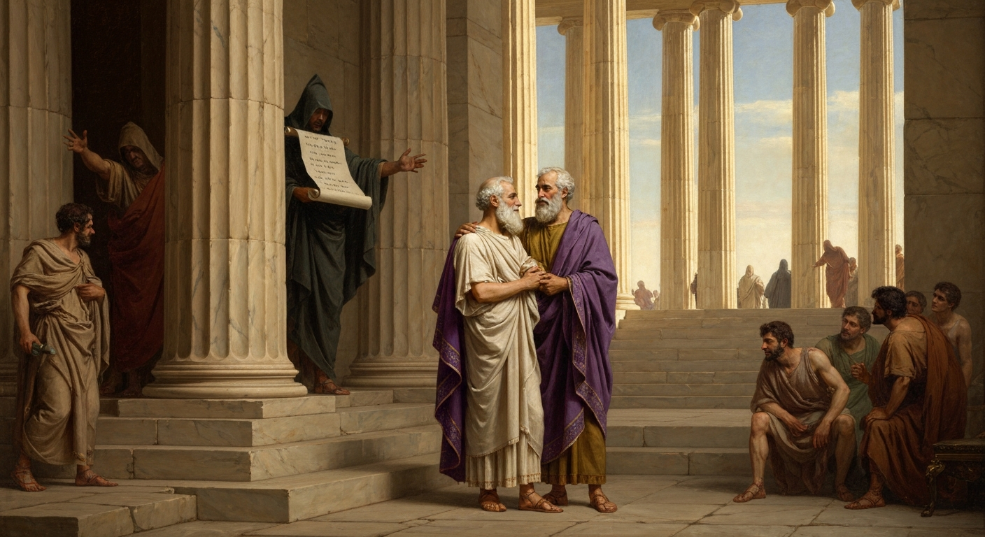 아낙사고라스는 페리클레스의 적들에게 인질이 됐다