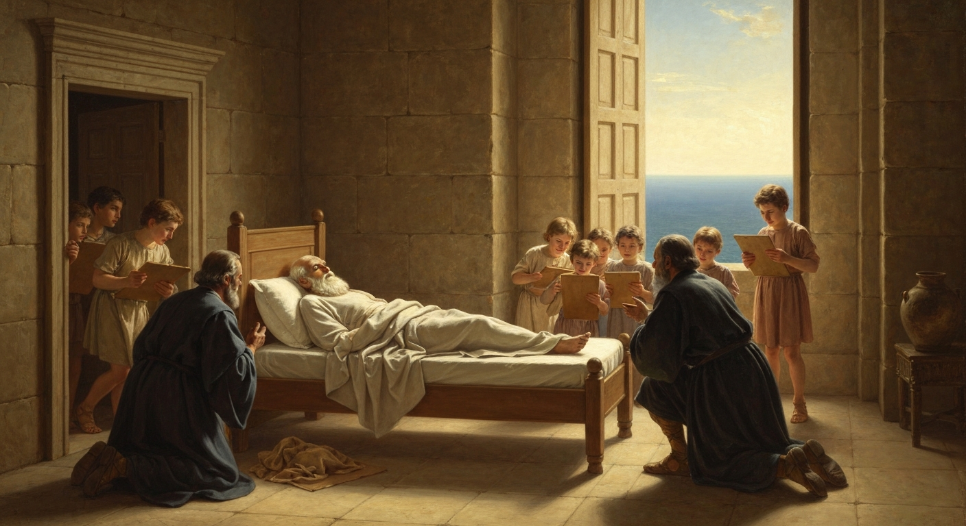 아낙사고라스는 죽기 전 아이들의 휴일을 부탁했다