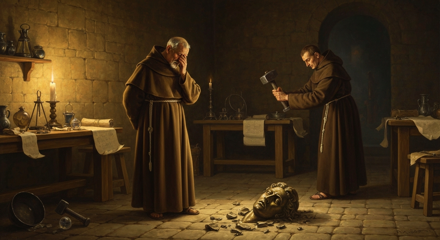 알베르투스의 30년 작품을 제자 토마스 아퀴나스가 부쉈다