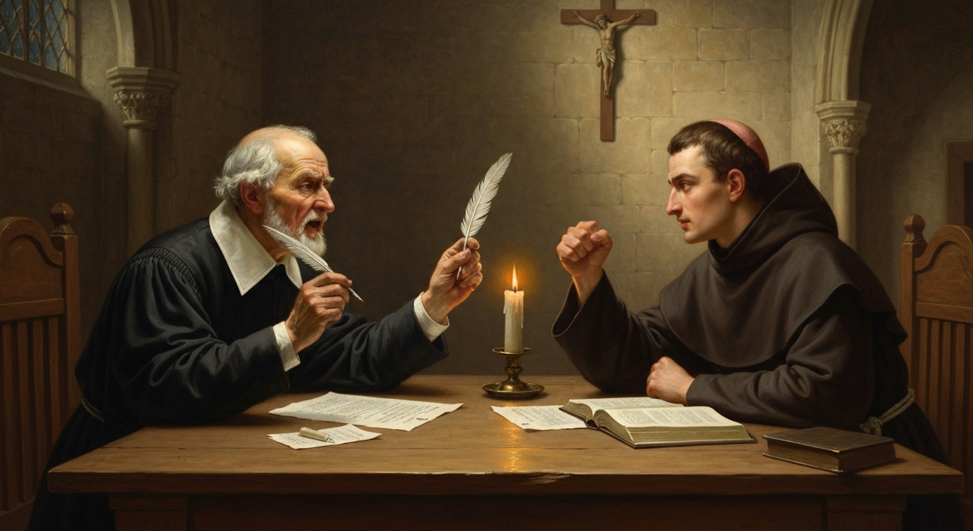 에라스무스는 자유의지론으로 루터와 평생의 적이 됐다