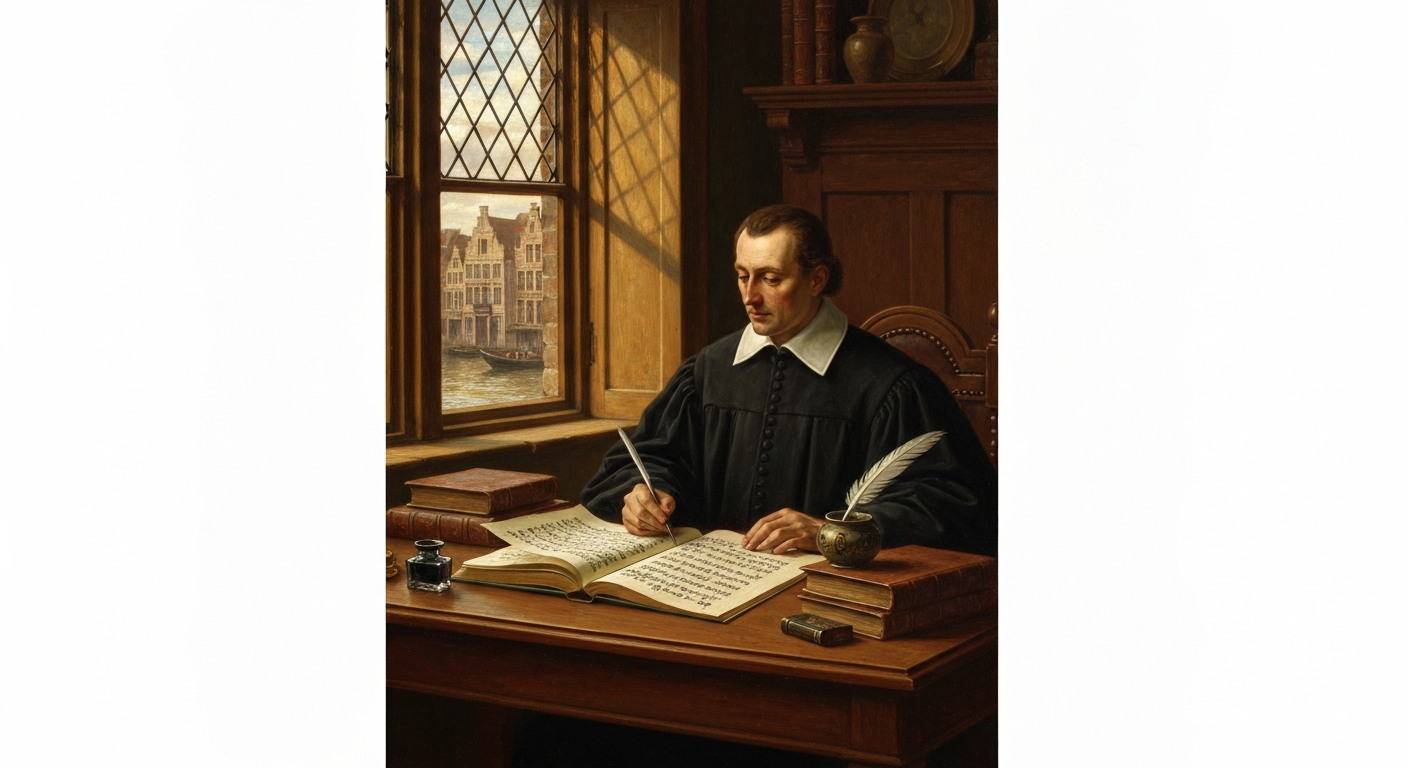 토마스 모어는 유토피아를 농담처럼 6개월 만에 썼다