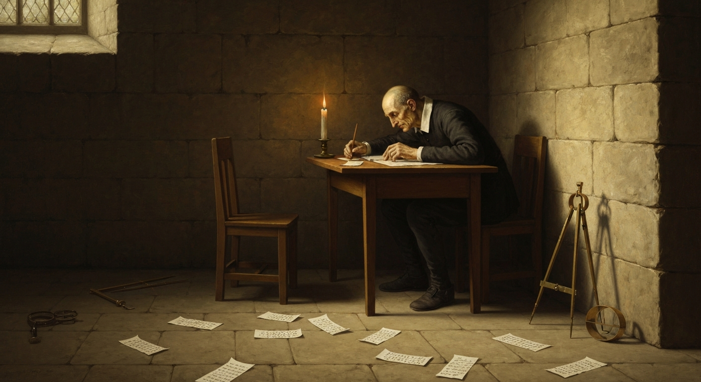 파스칼은 31살에 수학을 거의 그만두고 미완성 메모만 남겼다