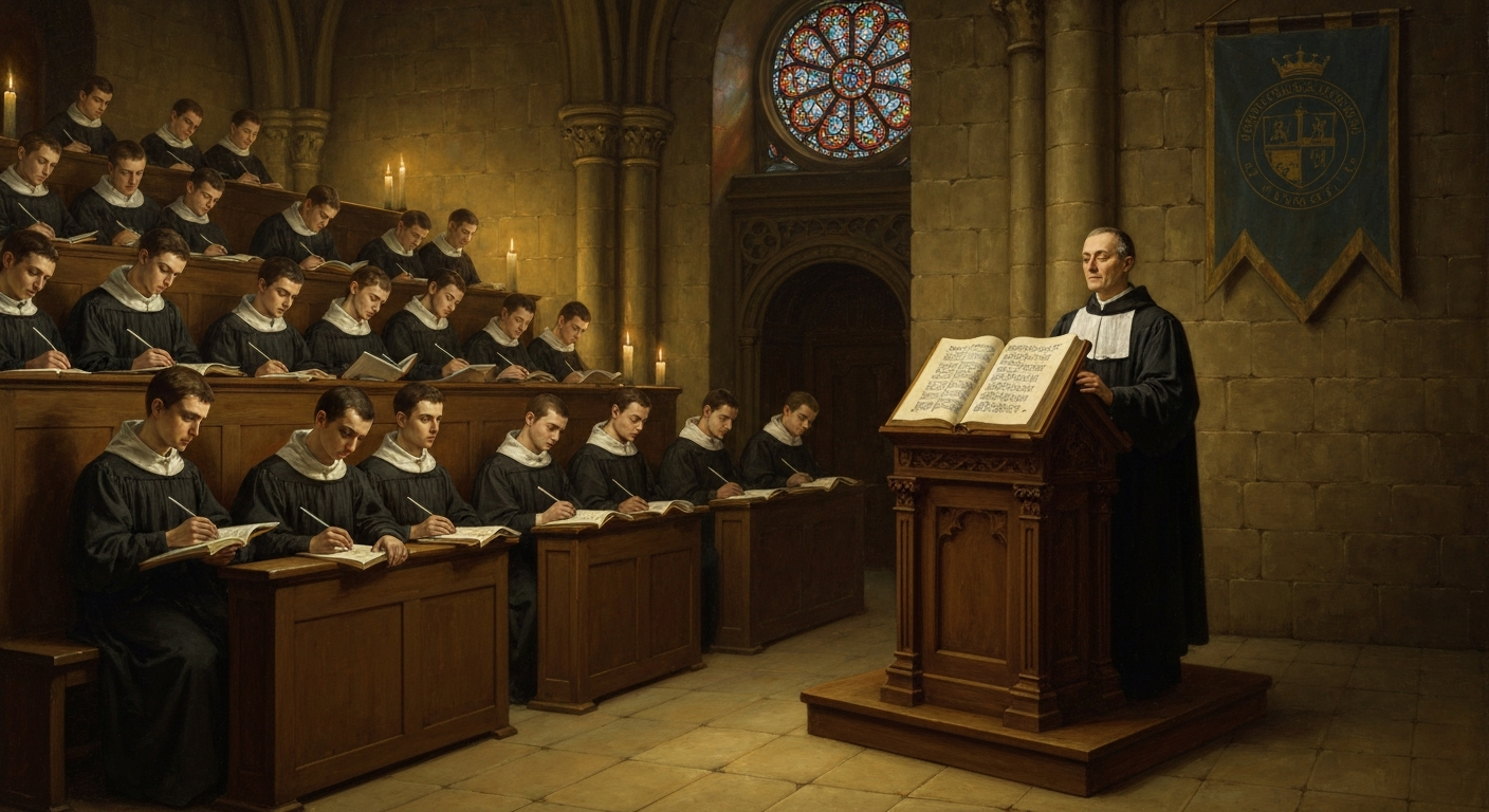 에크하르트는 파리에서 두 번 신학 정교수가 됐다