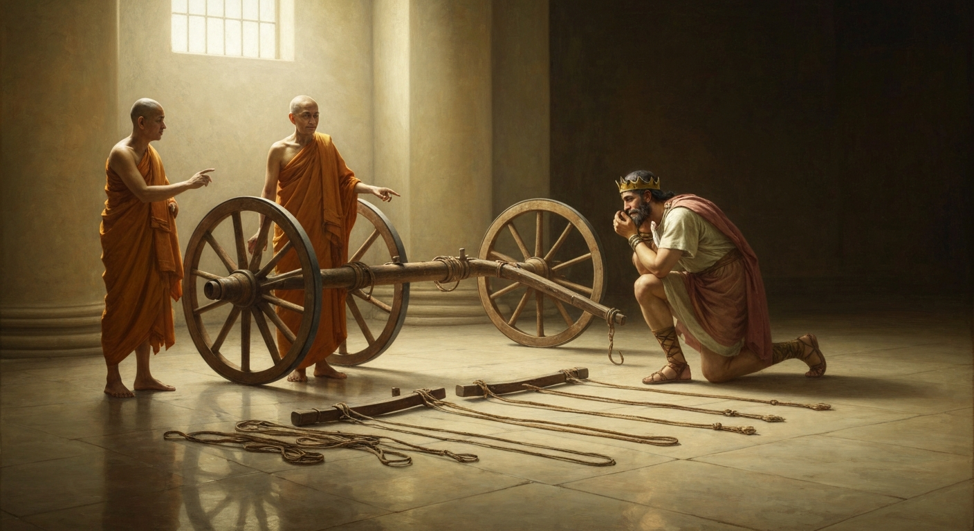 나가세나는 자기 이름부터 부정했다