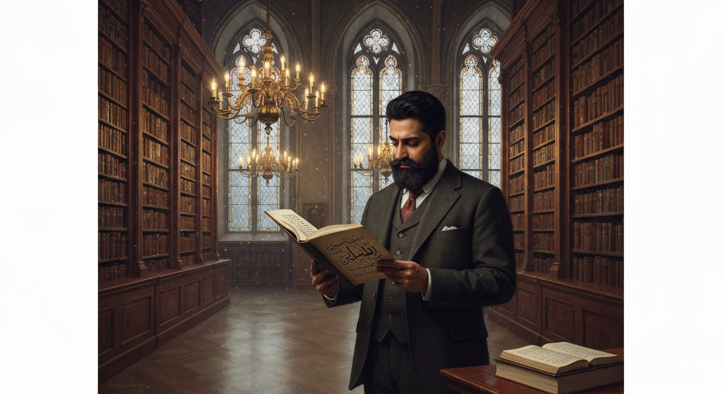 이크발은 뮌헨에서 박사가 되고 동양 시인으로 돌아왔다