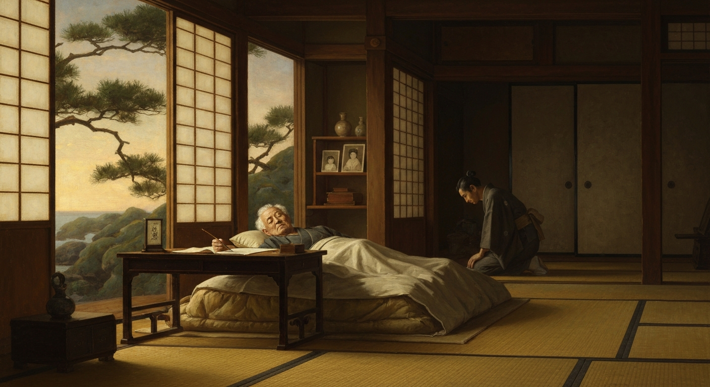 니시다는 패전 두 달 전 가족을 모두 잃고 죽었다