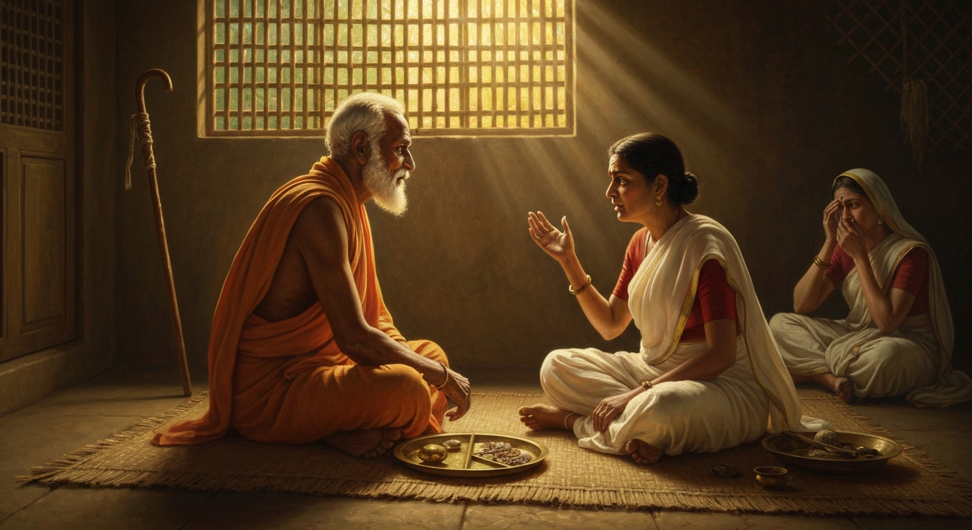 야즈나발키아의 아내 마이트레이는 재산 대신 불멸을 요구했다