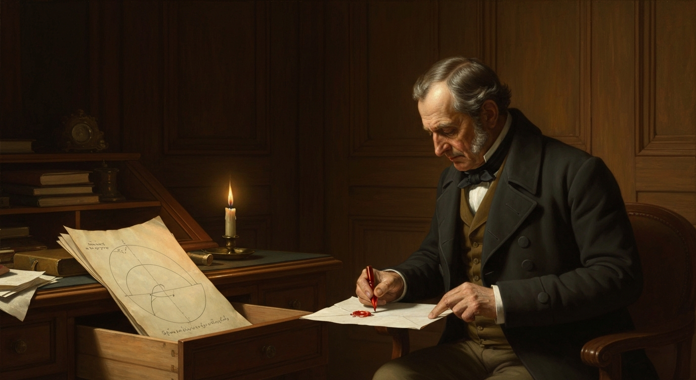 가우스는 비유클리드 기하학 발견을 30년간 숨겼다