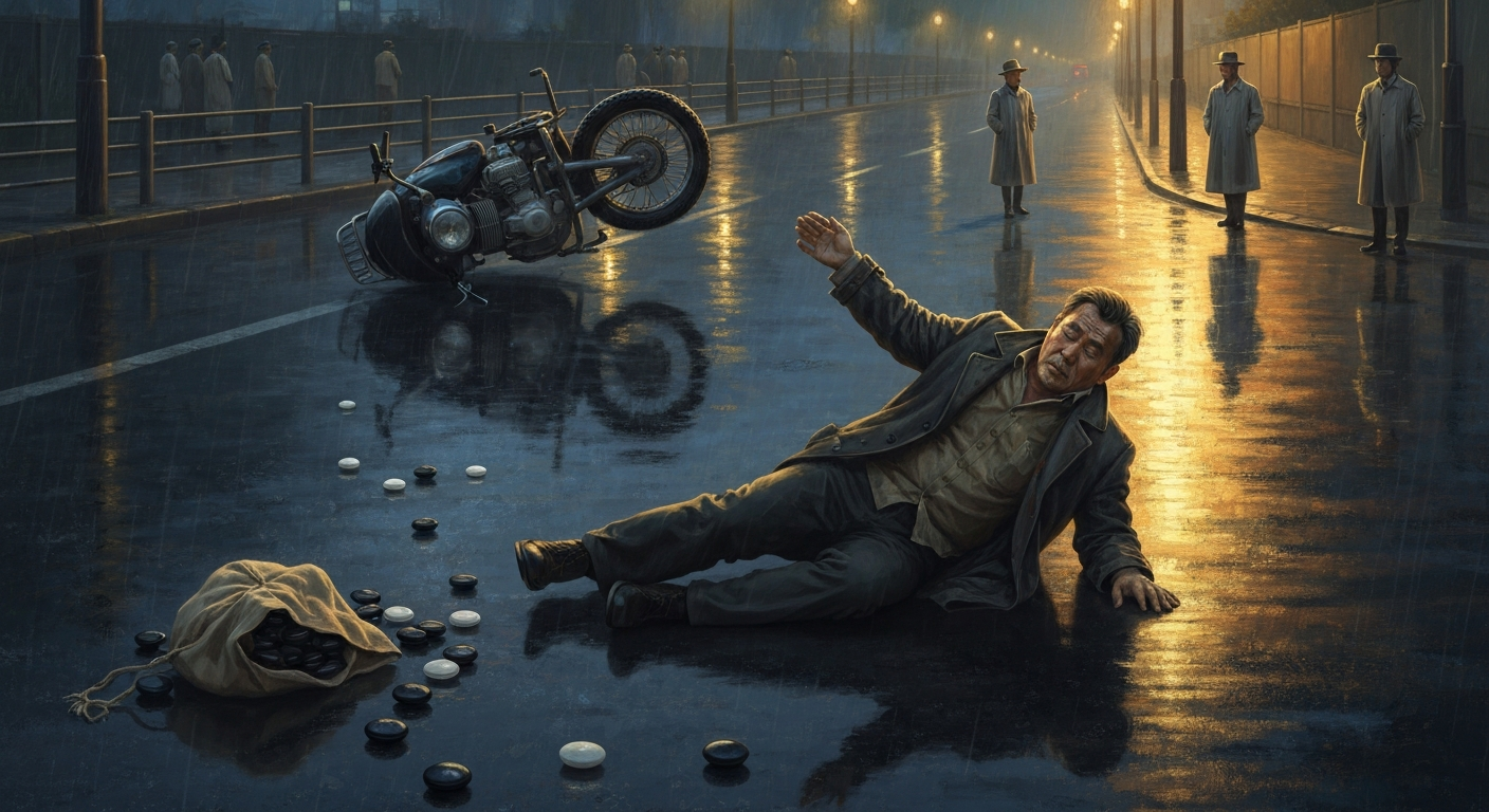 바둑의 신은 사이비 교단에 빠졌다가 오토바이에 치였다