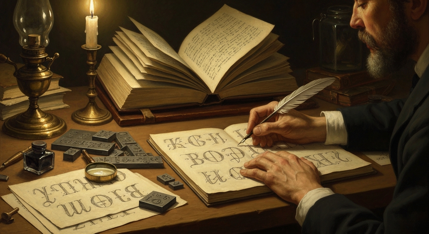 크누스는 자기 책 때문에 10년을 다른 일에 썼다