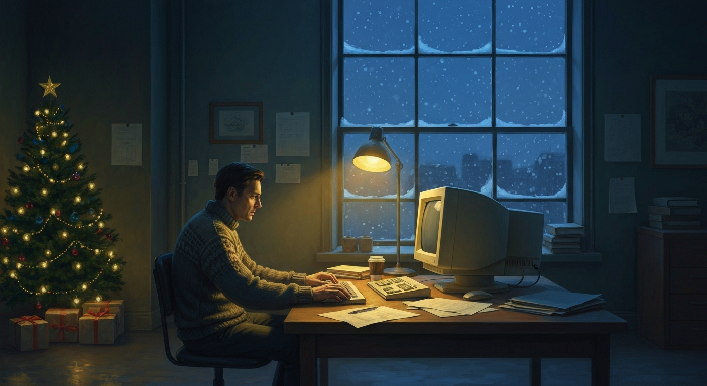 귀도는 크리스마스 휴가에 파이썬을 만들었다