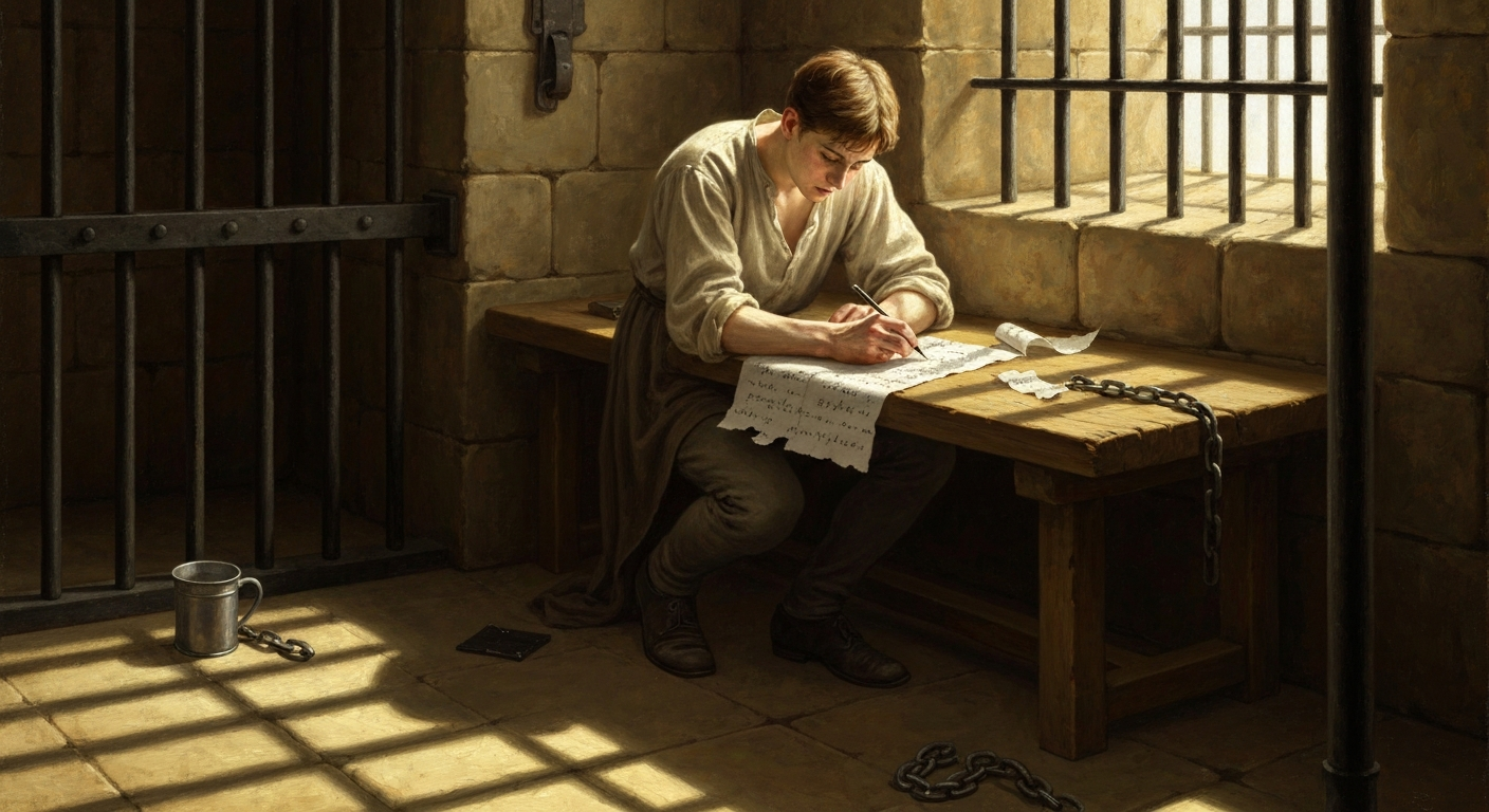 갈루아는 정치범으로 두 번 감옥에 갔다