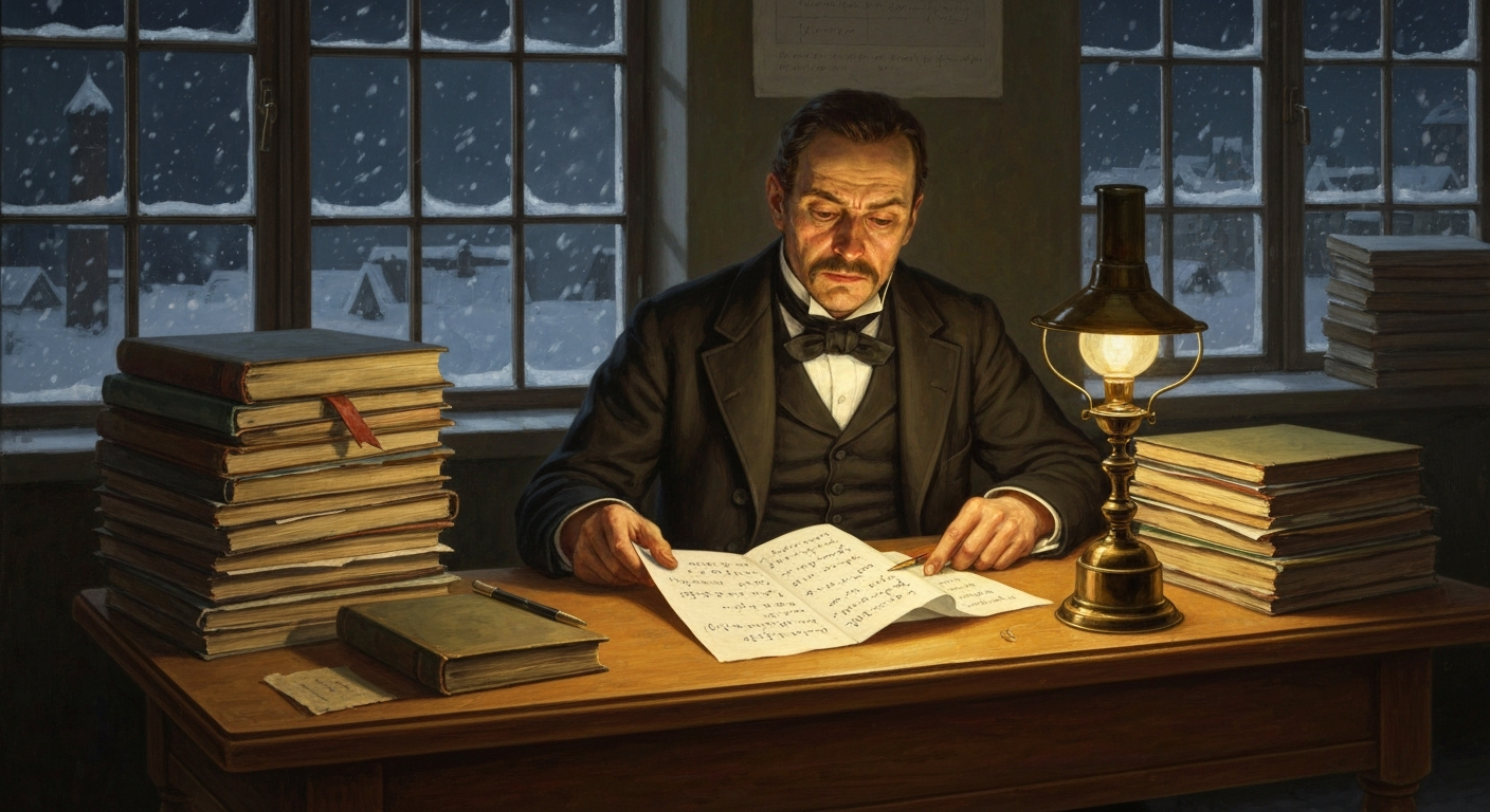 바이어슈트라스는 14년간 시골 고등학교 교사였다