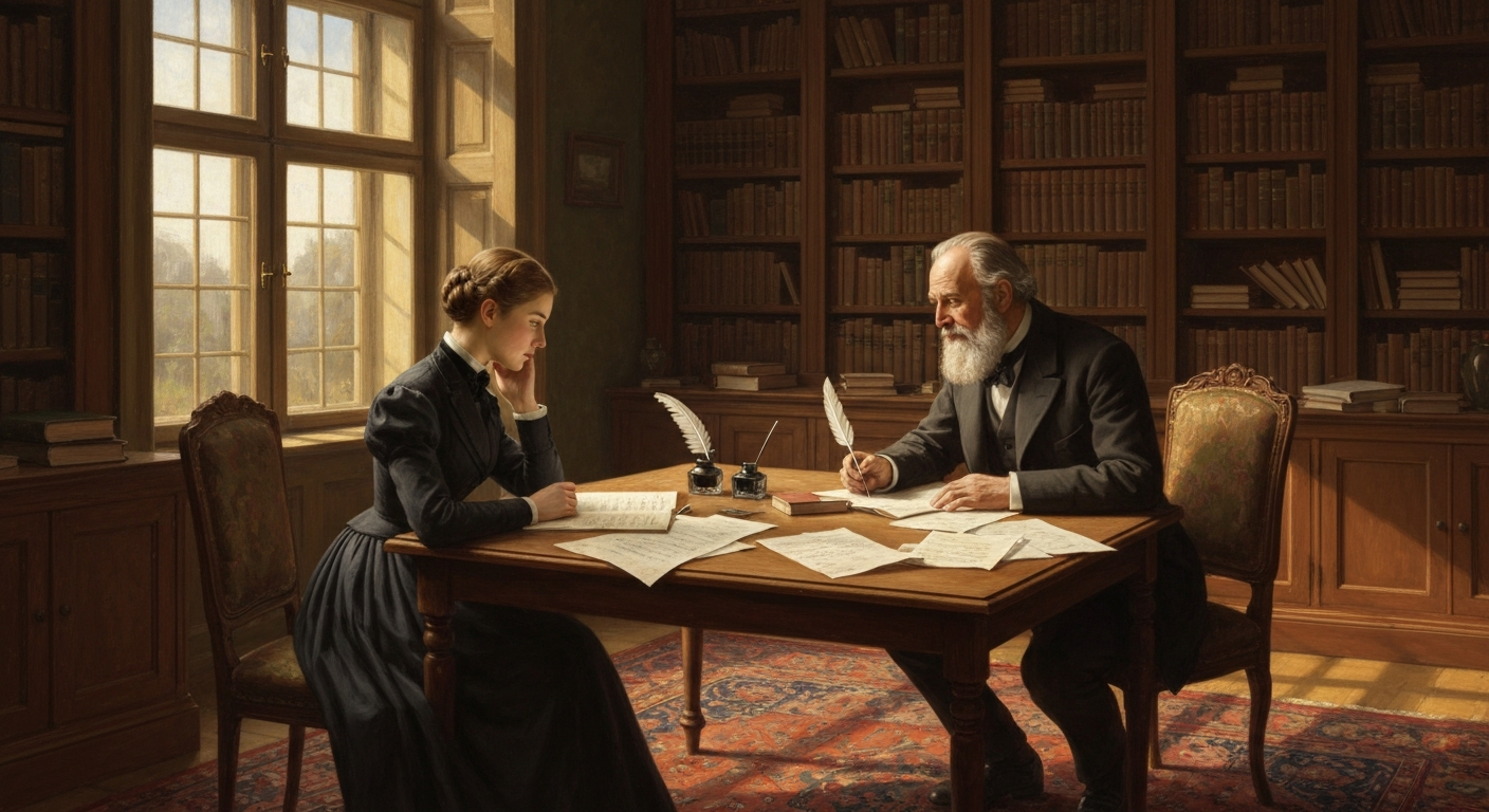 수학자 코발렙스카야는 그의 비밀 제자였다