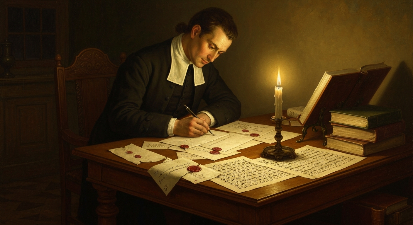 청교도 목사 월리스가 왕당파 암호를 풀어 의회에 넘겼다