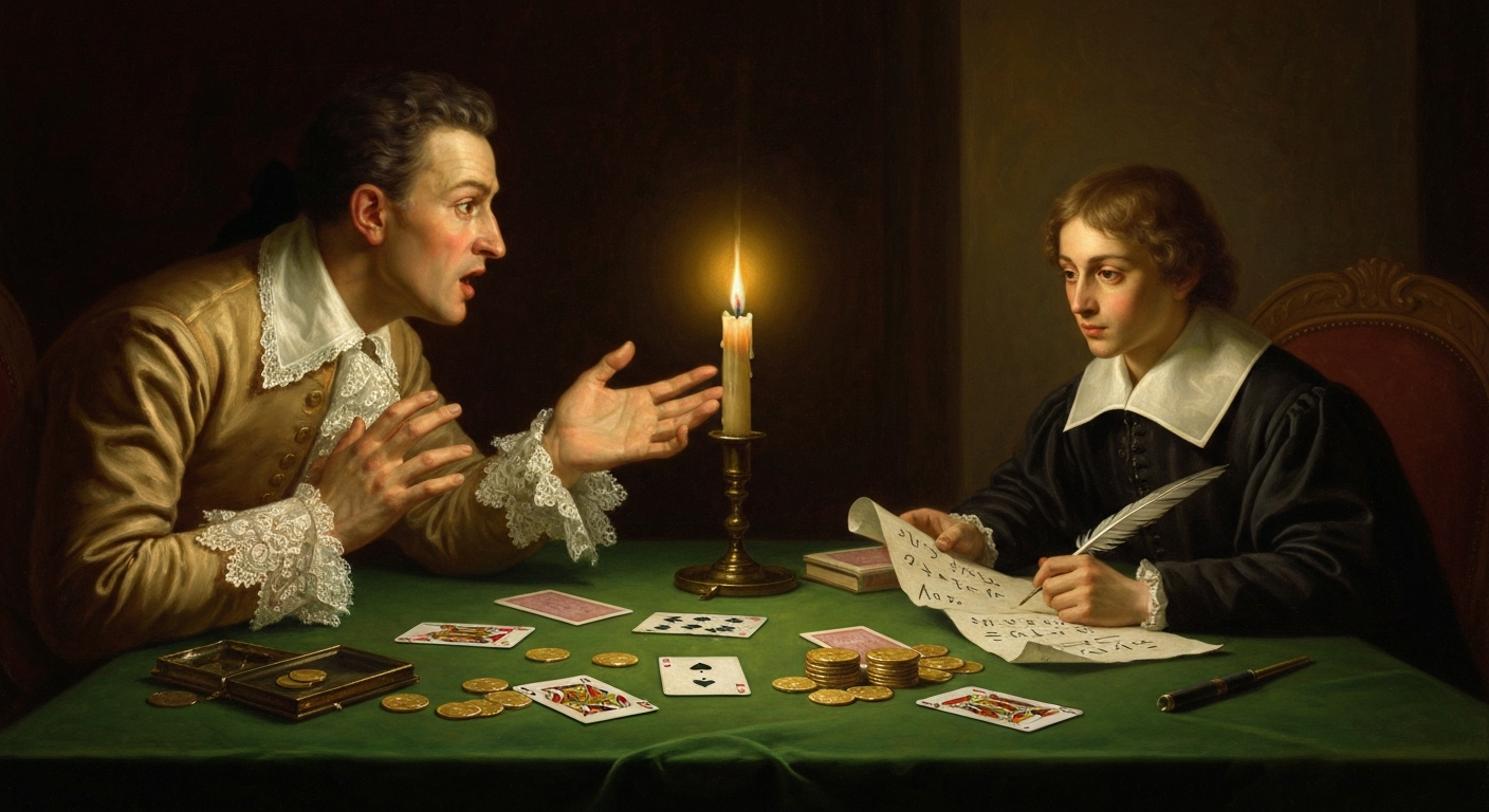 파스칼은 도박꾼의 질문에 답하다 확률론을 만들었다