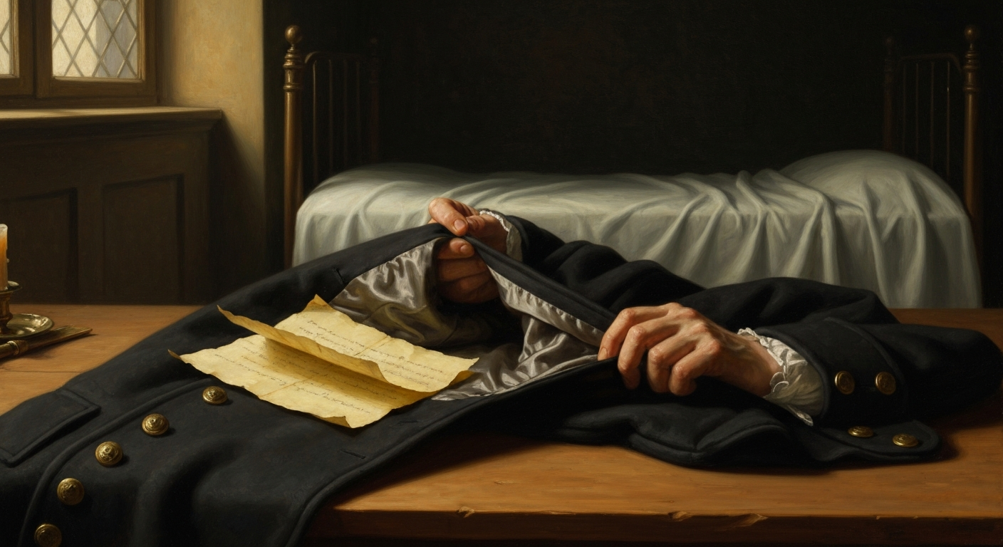 파스칼이 죽은 뒤 외투 안감에서 양피지가 발견됐다