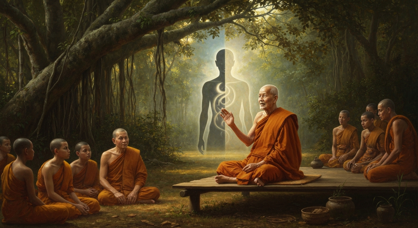 붓다다사는 천국과 지옥이 마음 안에 있다고 가르쳤다