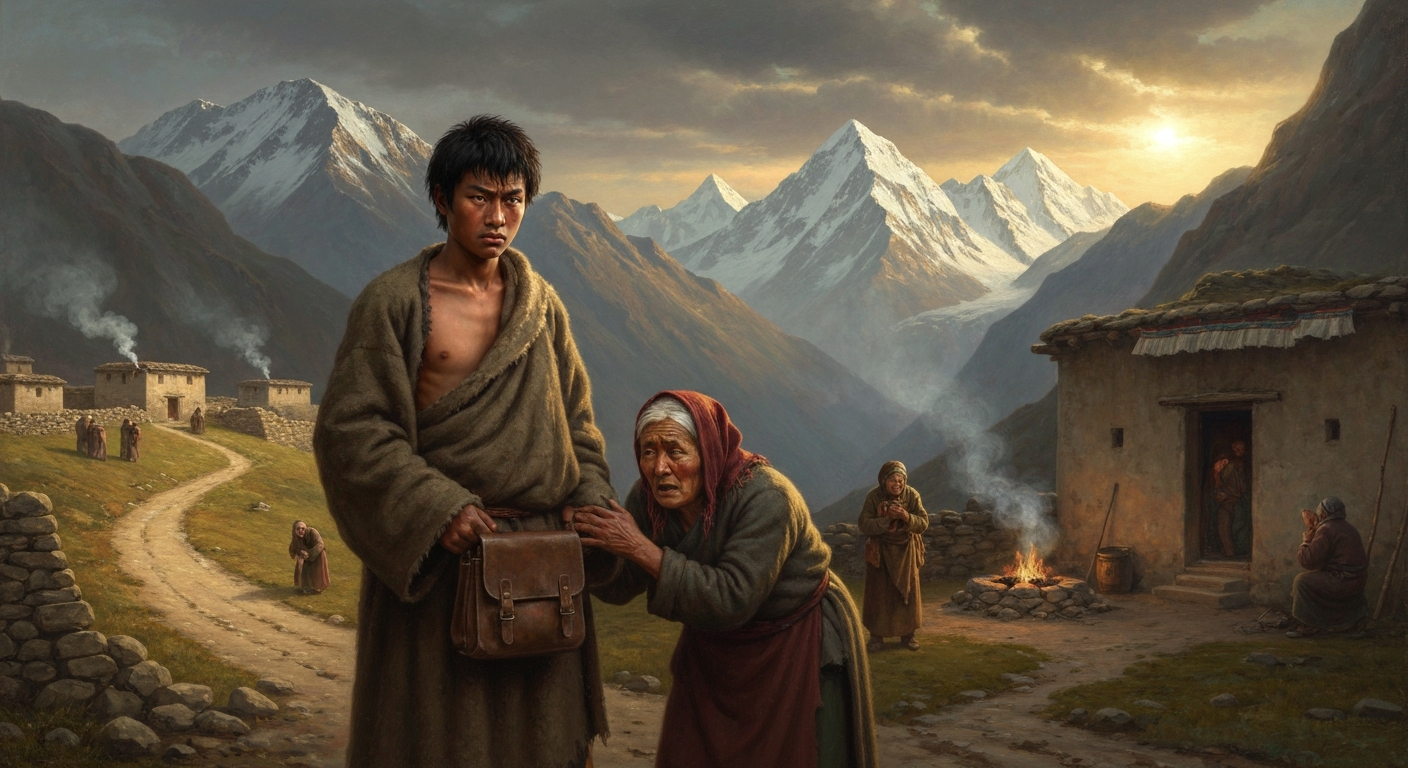 마르파는 거친 소년이었기에 부모가 멀리 보냈다