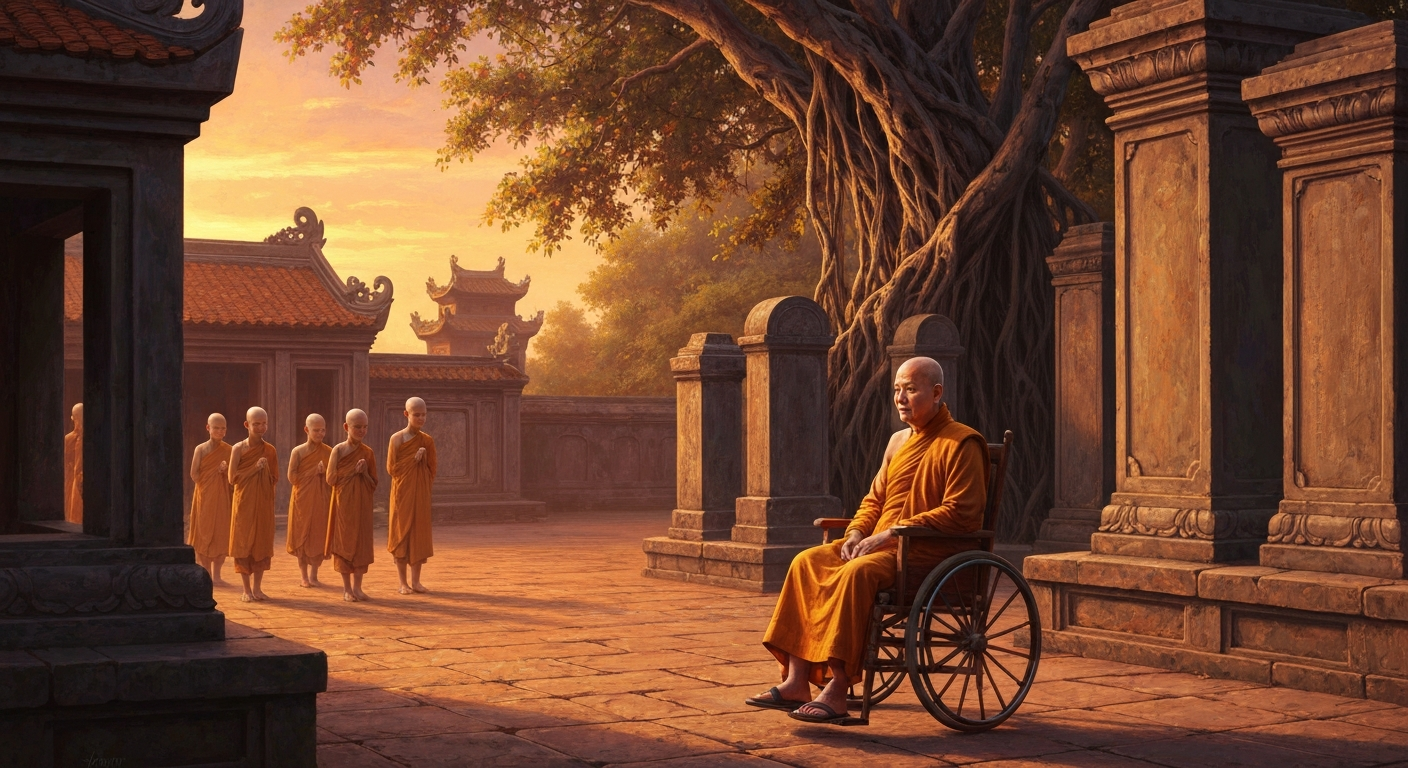 틱낫한은 죽으러 가기 위해 39년 만에 고향에 돌아갔다