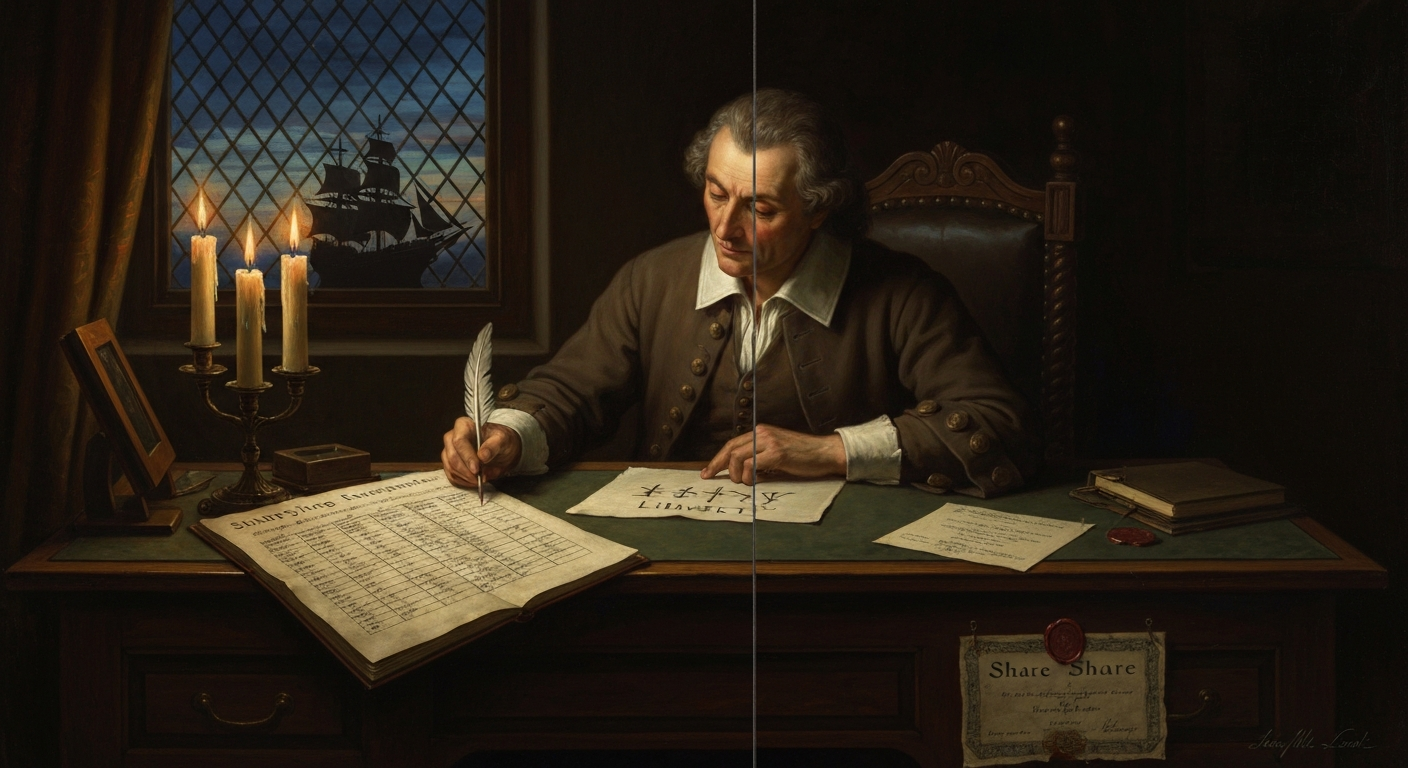 존 로크는 자유를 쓰면서 노예회사 주식을 샀다