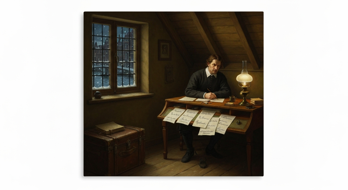 존 로크는 5년간 가짜 이름으로 네덜란드에 숨었다