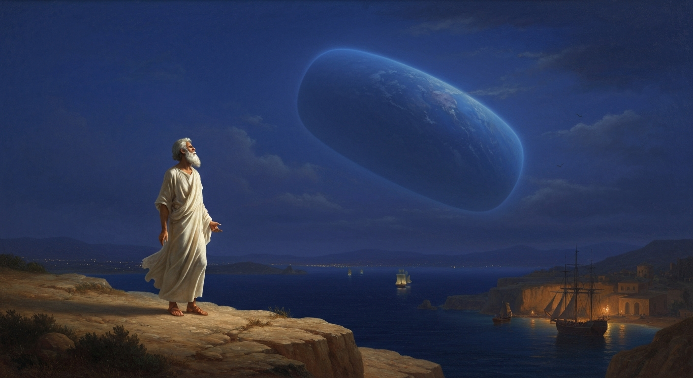 아낙시만드로스는 지구를 떠받치는 신을 지웠다