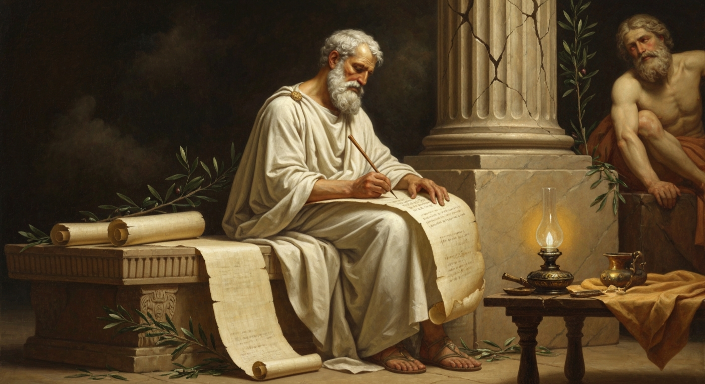 파르메니데스는 철학을 산문이 아니라 서사시로 썼다