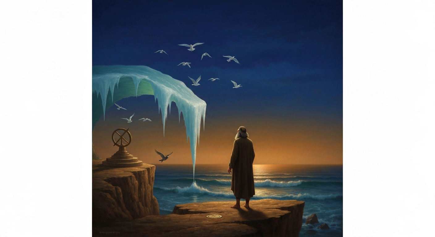 파르메니데스는 우리가 보는 모든 변화가 거짓이라 했다