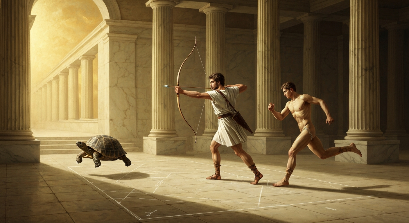 파르메니데스의 제자 제논은 화살이 날지 않는다고 증명했다