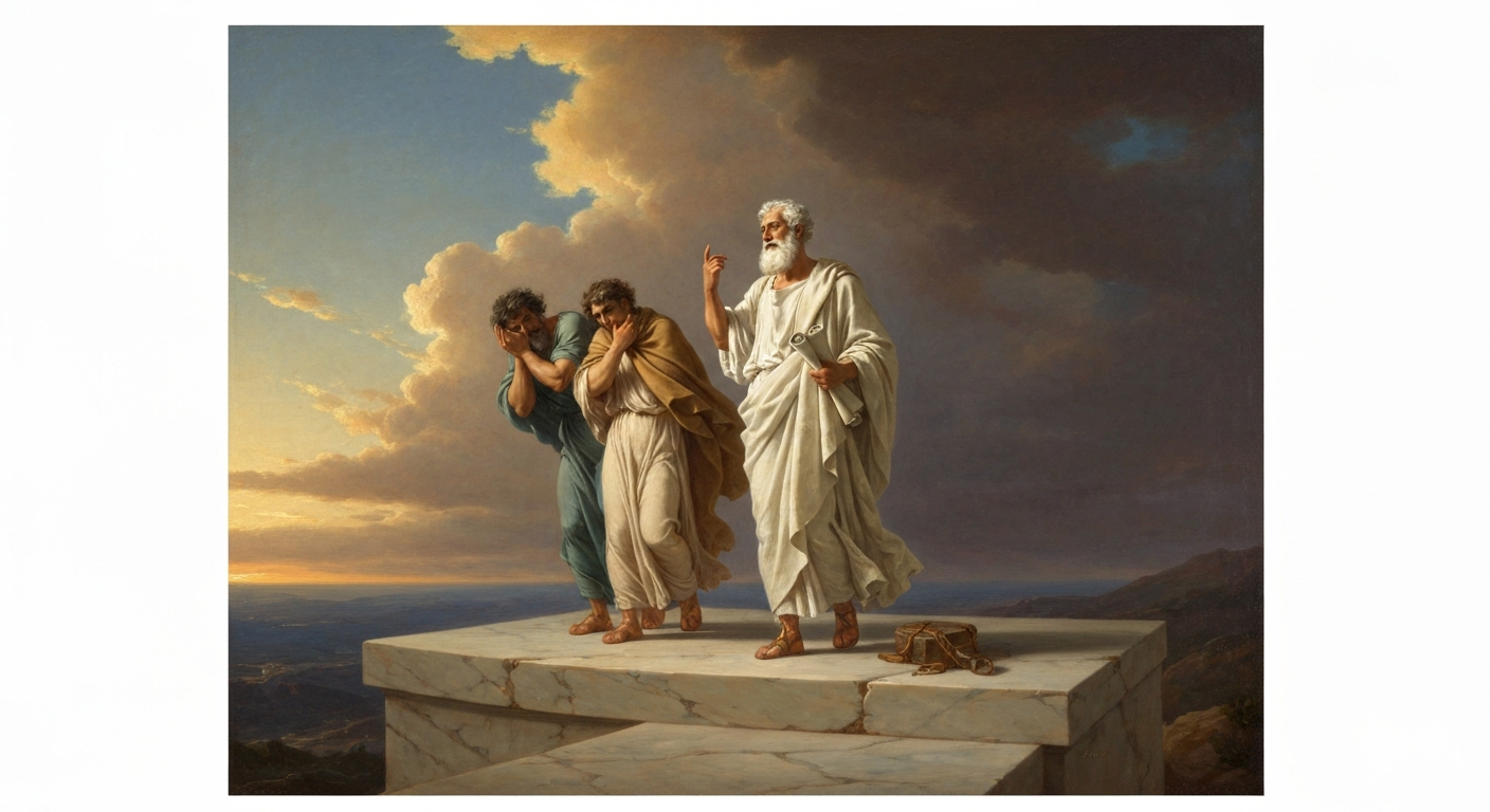 프로타고라스는 인간이 만물의 척도라 선언했다