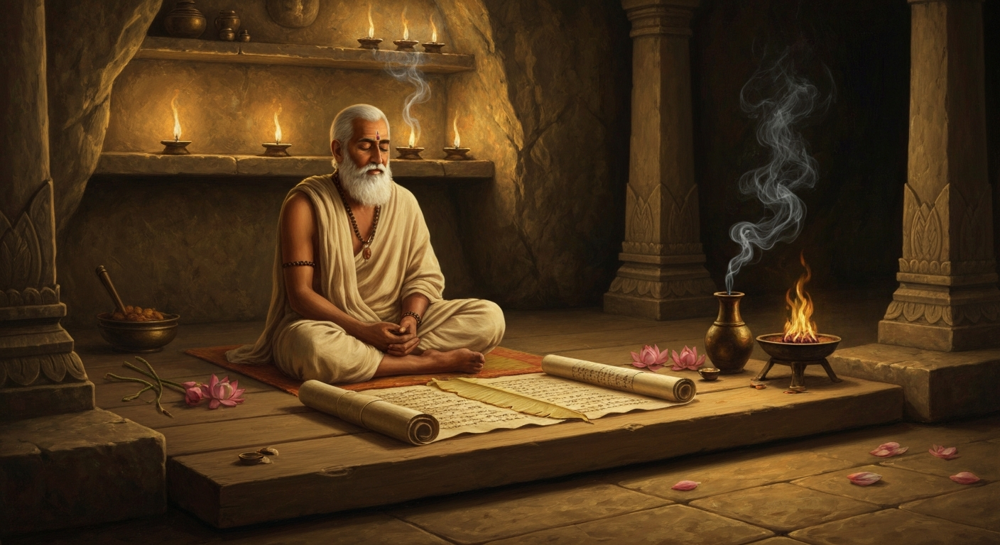 그가 쓴 〈니야야 수트라〉의 최종 목표는 학문이 아니라 해탈이었다