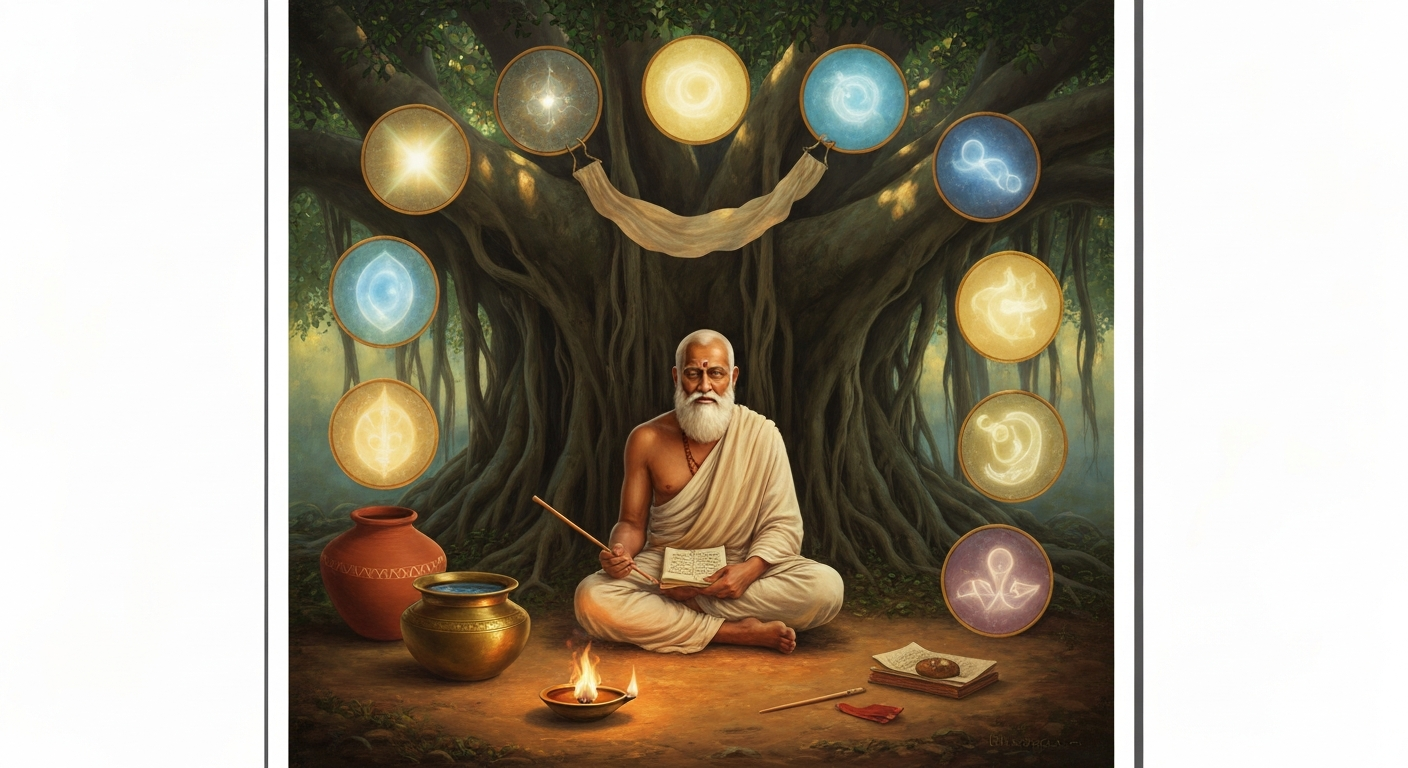 카나다는 우주 전체를 9가지 재료로 정리했다