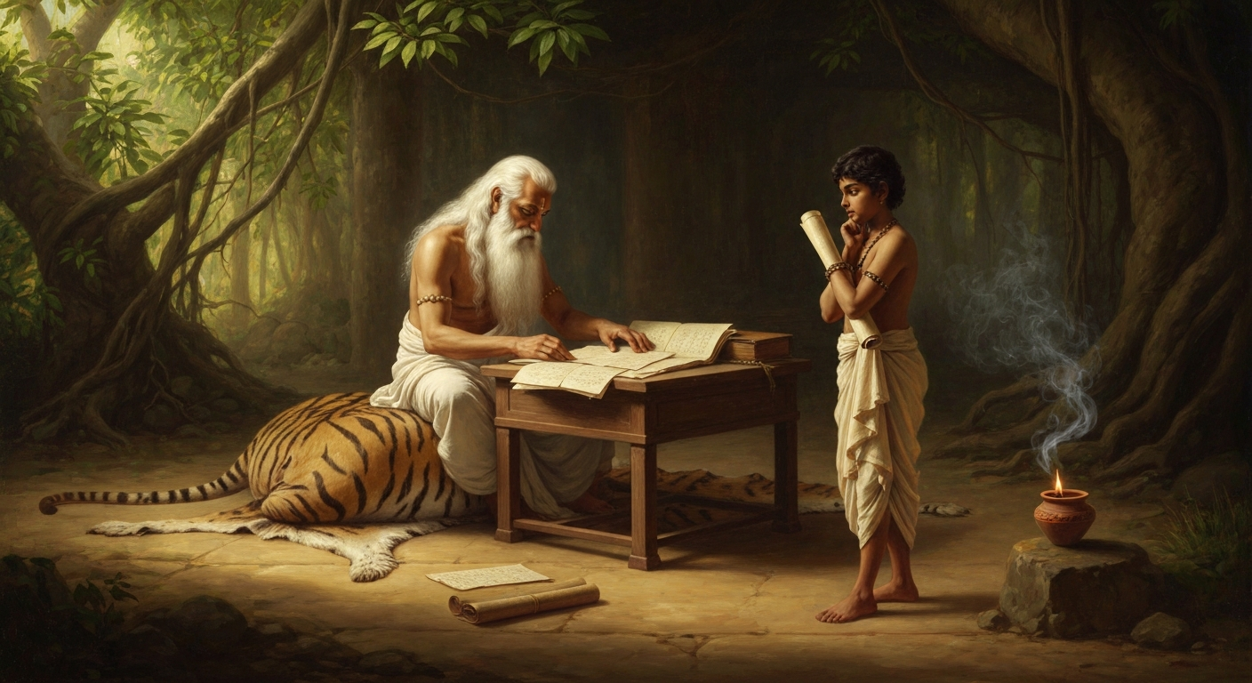 자이미니는 베다 편찬자 비야사의 제자였다