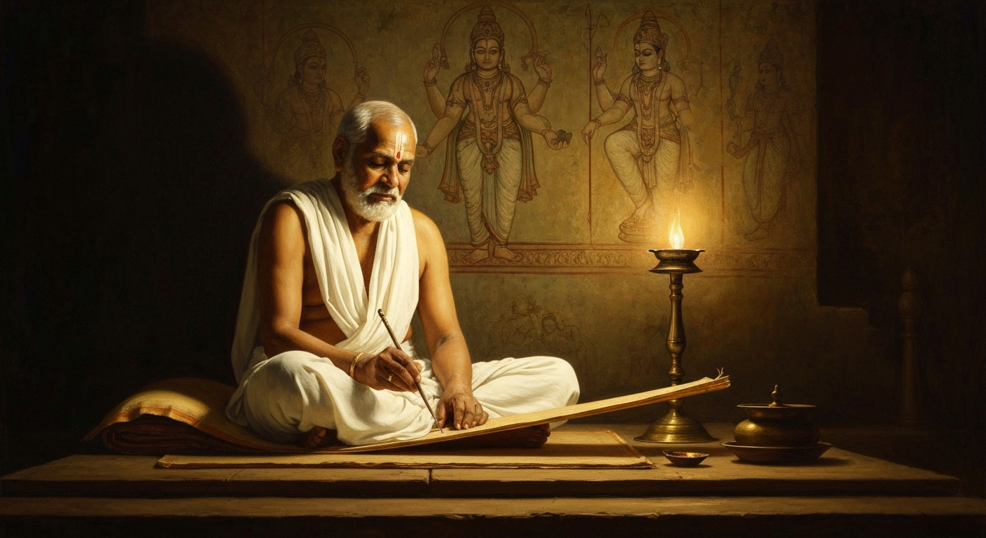 이슈바라크리슈나는 자기 이름의 신을 부정했다