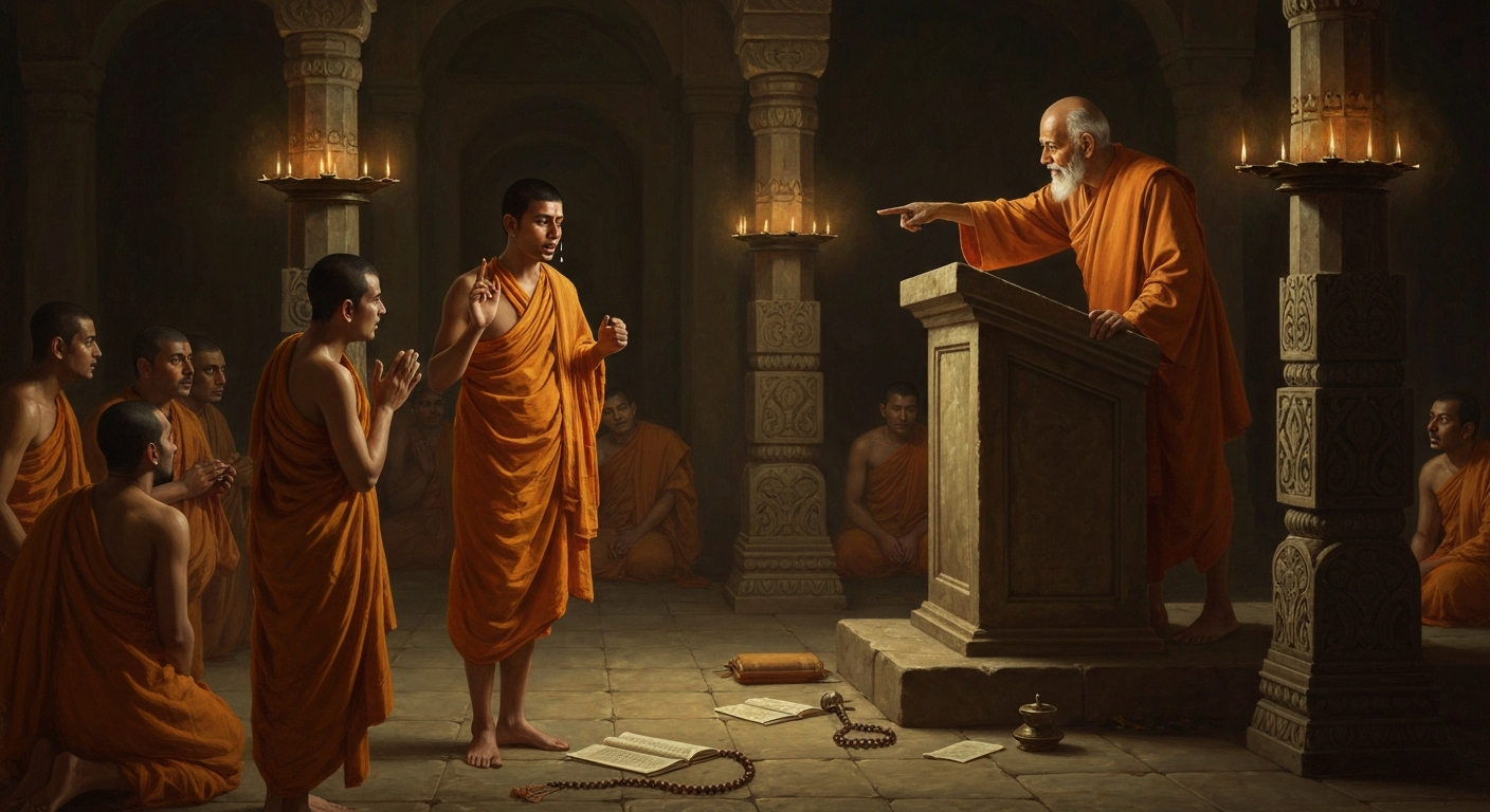 그의 눈물 한 방울이 수년의 위장을 무너뜨렸다