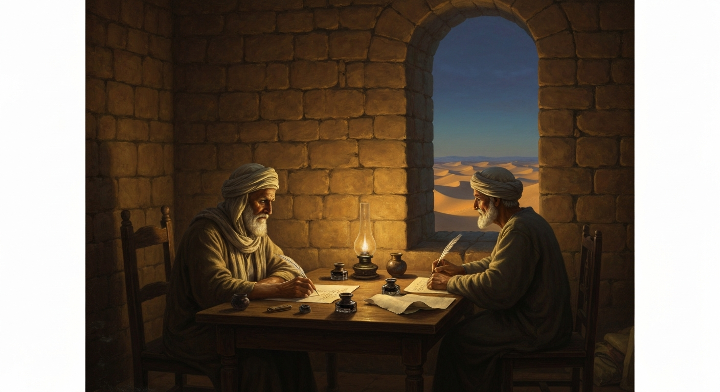 5개 왕조 고관 이븐 할둔은 사막 요새에 4년간 숨었다