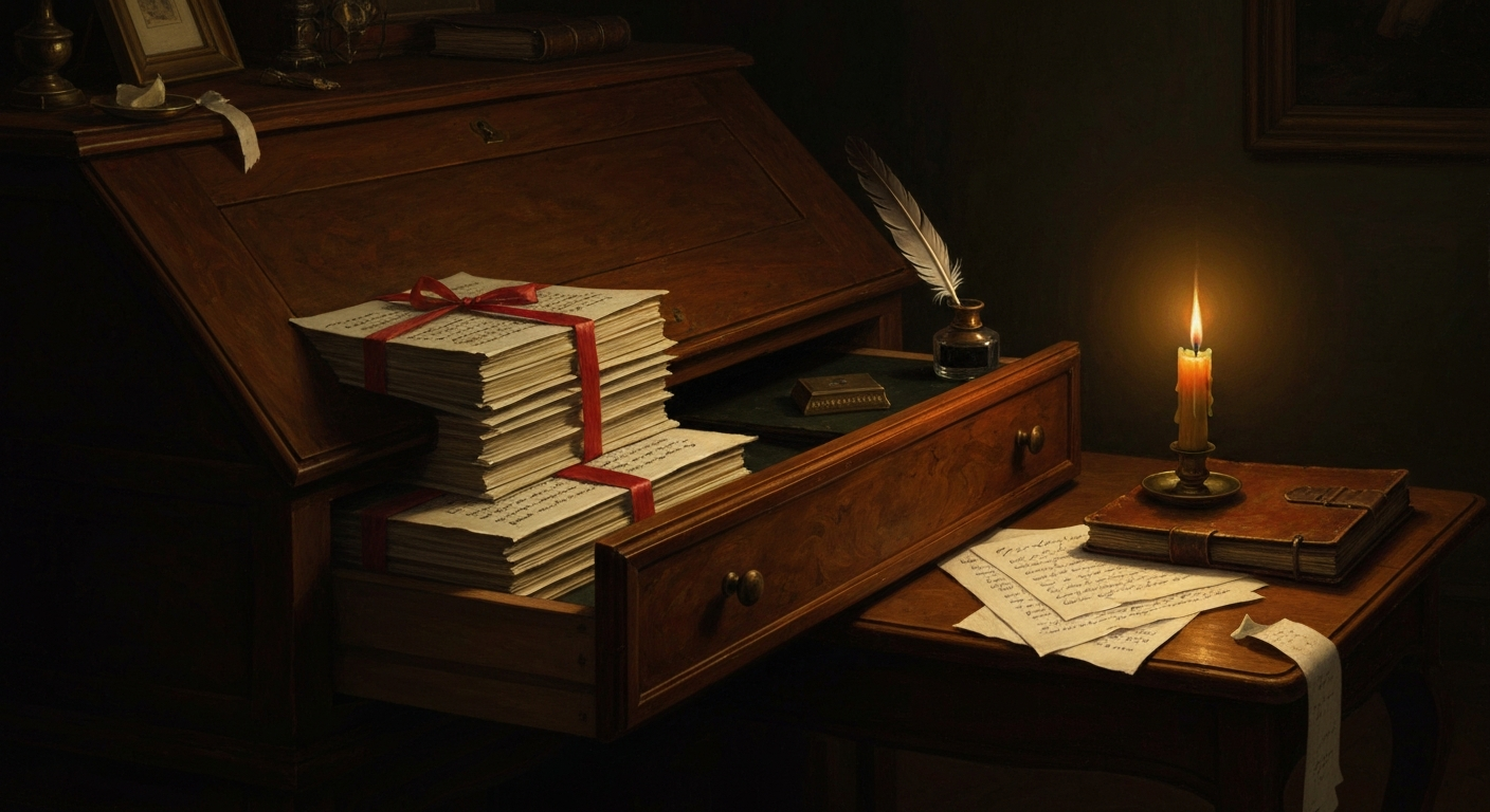 디드로는 자기 최고작 세 편을 서랍에 묻었다