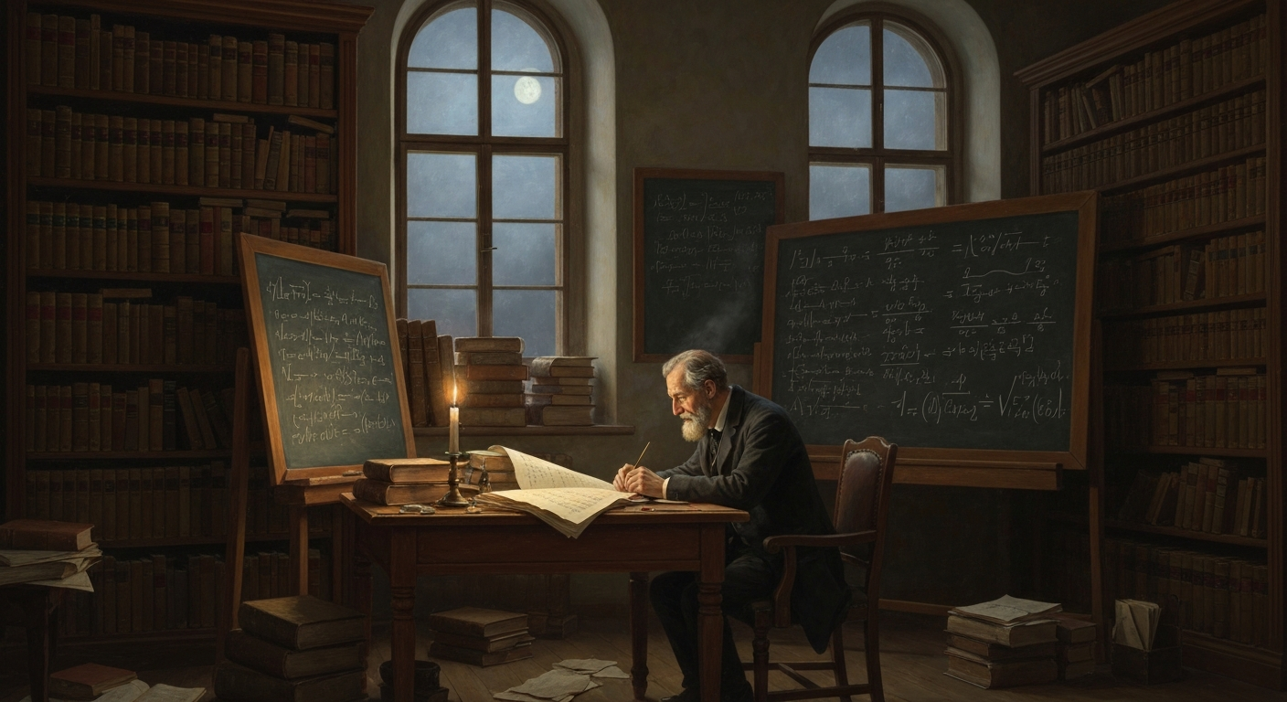 프레게는 25년간 무명의 교수로 산수의 기초를 다시 썼다