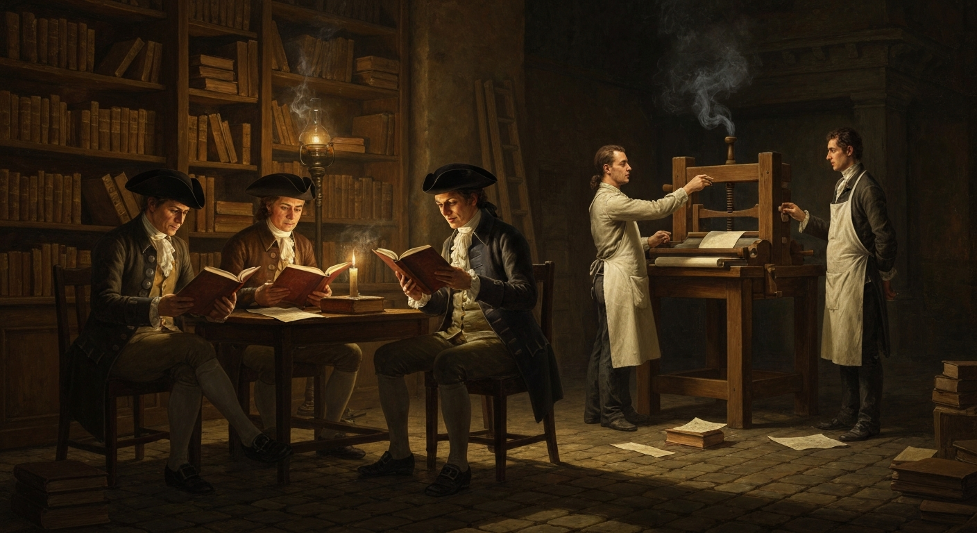 몽테스키외는 파리를 뒤흔든 베스트셀러를 익명으로 냈다